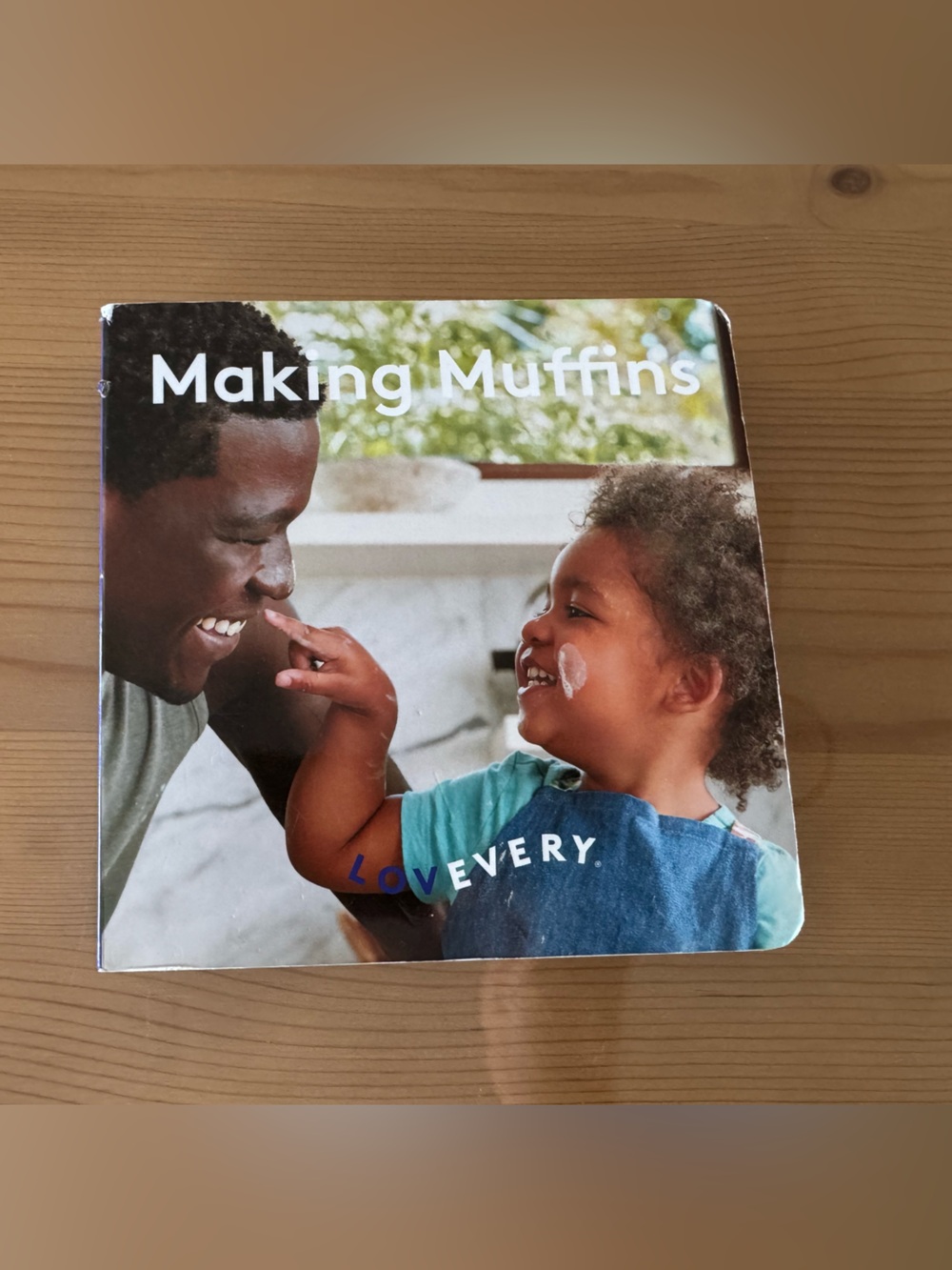 Lovevery Making Muffins Replacement Board Book for The Helper Playkit